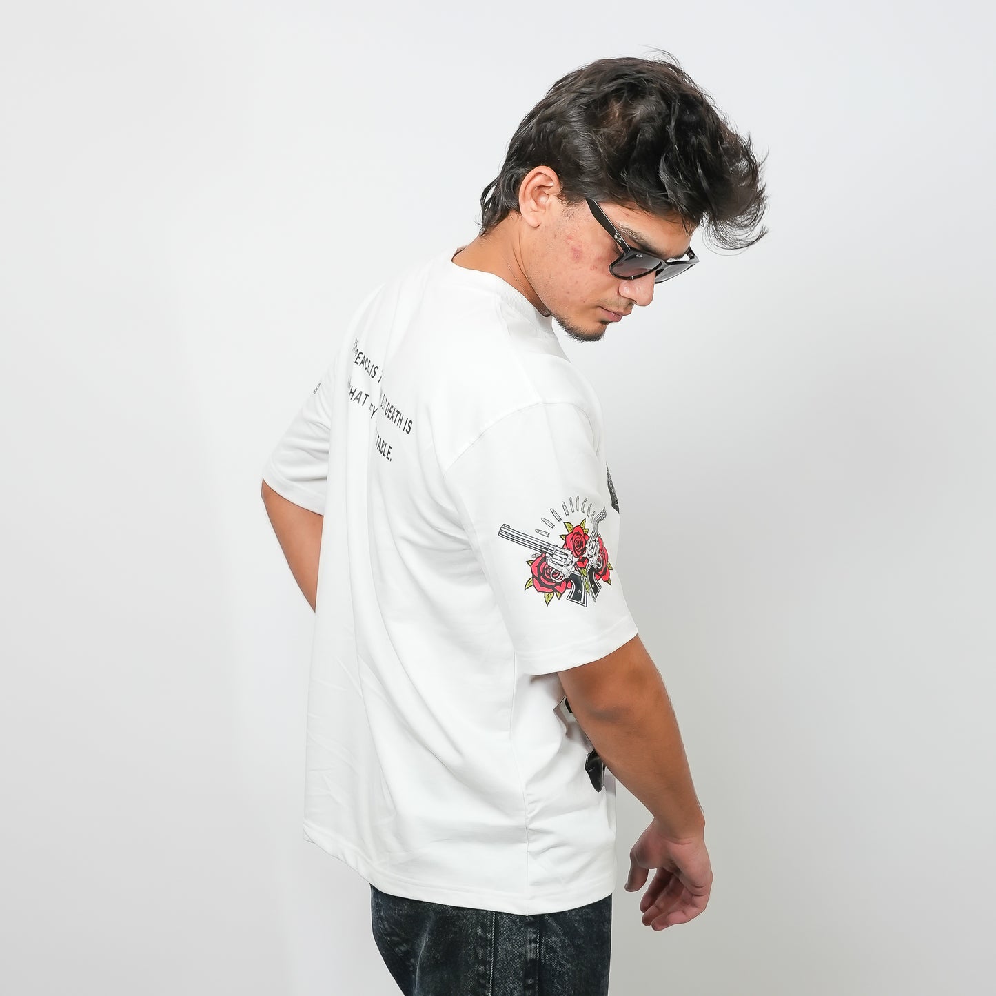 Armor Printed - 240 GSM Drop Shoulder Unisex Tee (Graphic T-Shirt)