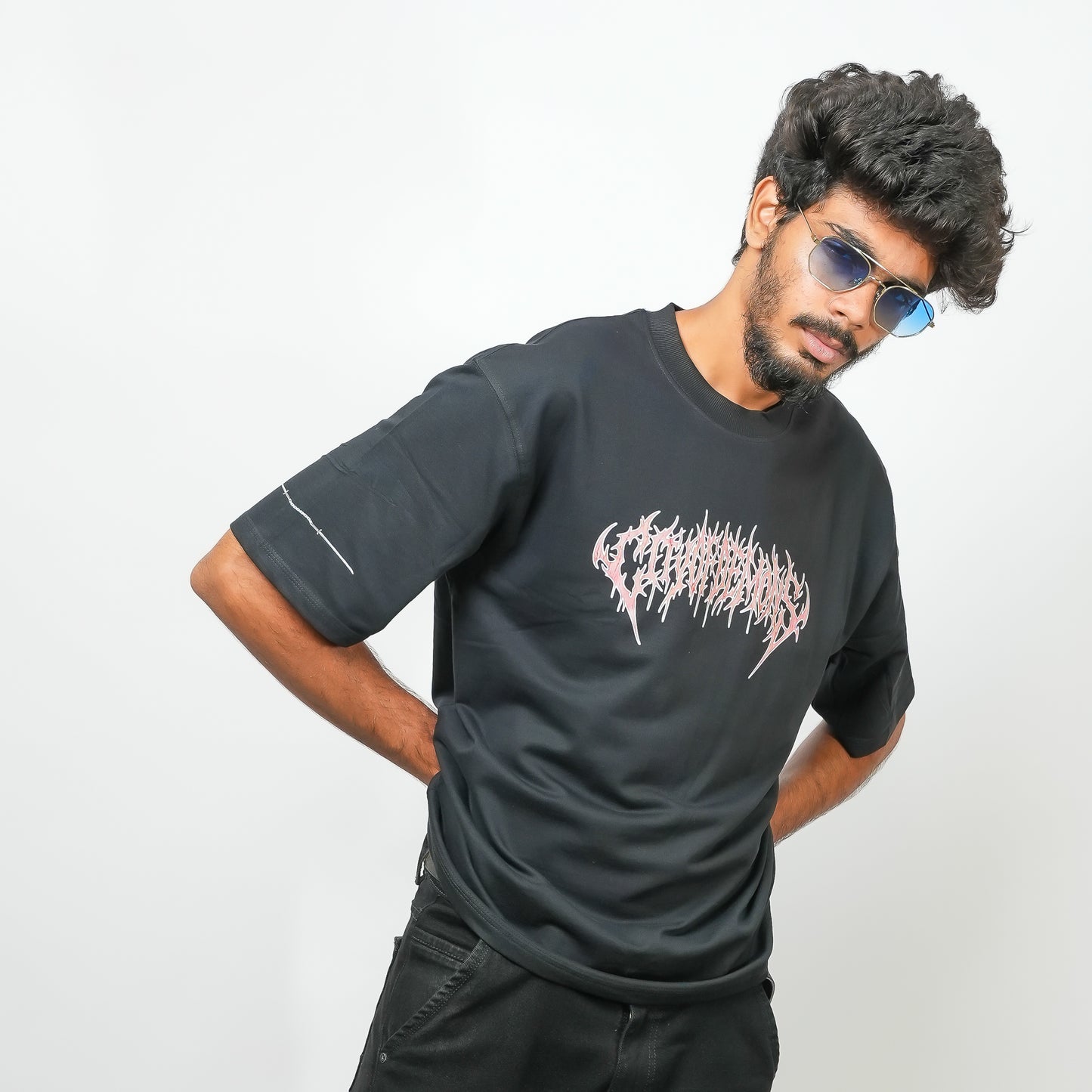 Samurai JDM - 240 GSM Drop Shoulder Unisex Tee (Graphic T-Shirt)