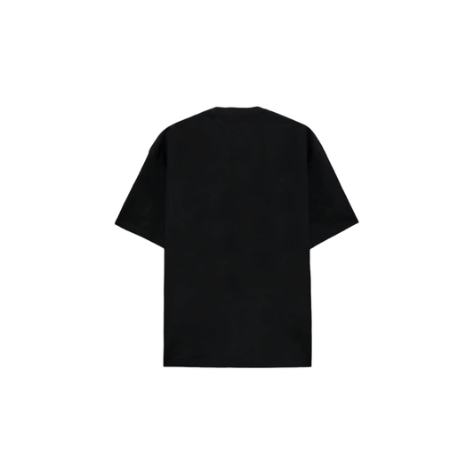 Plain Black Oversized T-Shirt - Drop Shoulder Fit