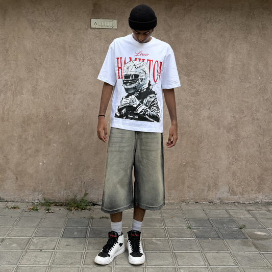 XSIT x andy._.03 _ | Hamilton Oversized Drop Shoulder T-Shirt