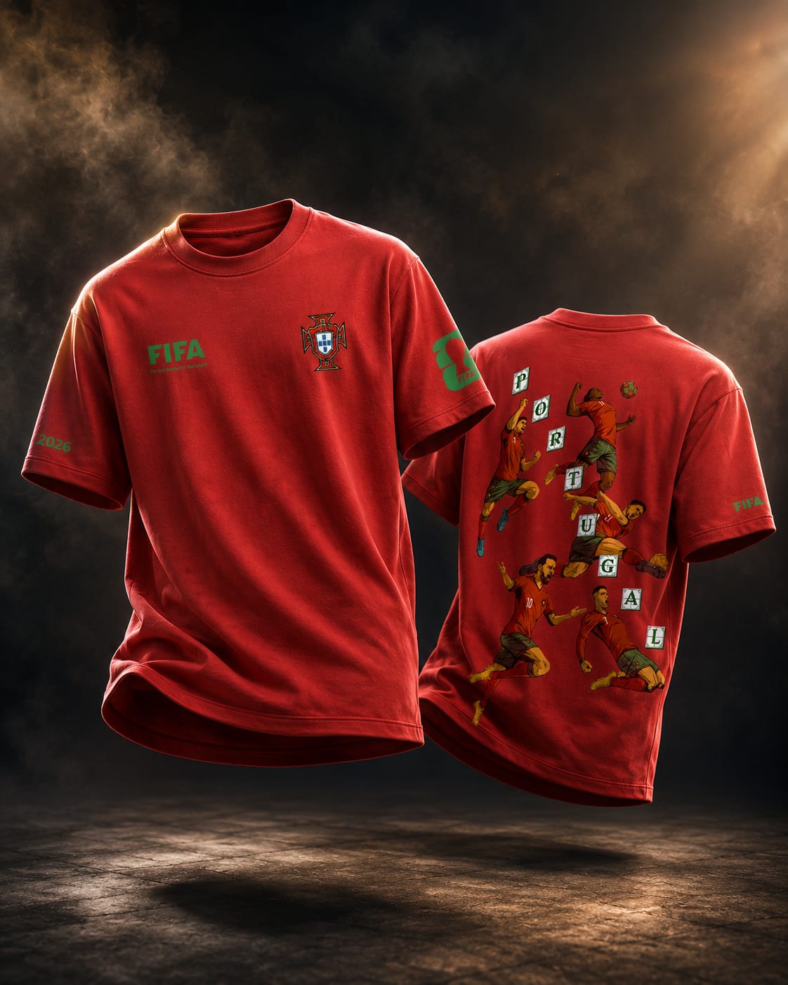 XSIT FIFA World Cup 2026 Edition | Portugal Football T-Shirt