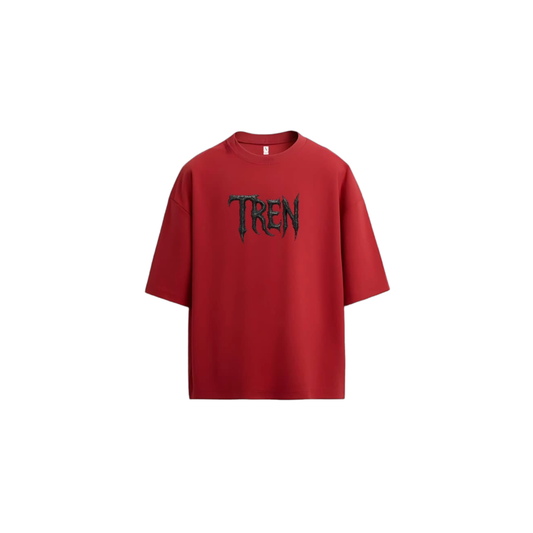 best Oversized Drop Shoulder Gym T-shirt "TREN" Printed