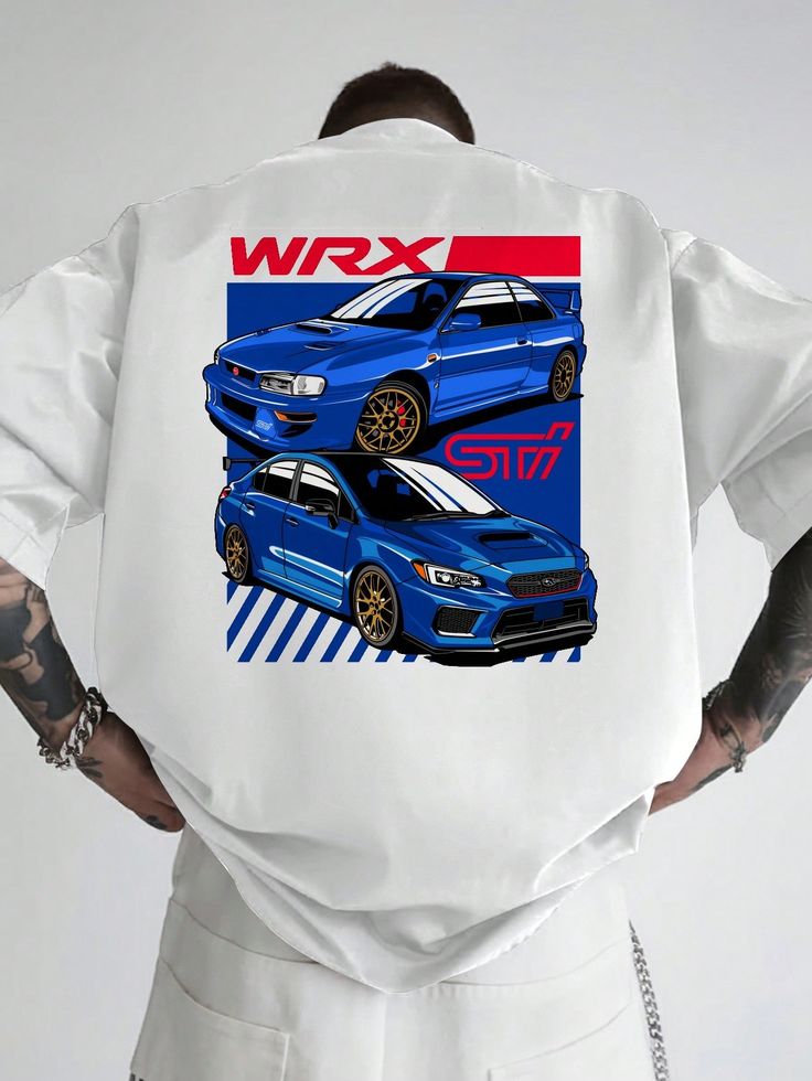 Oversized Supercar Drop Shoulders T-Shirts Collection