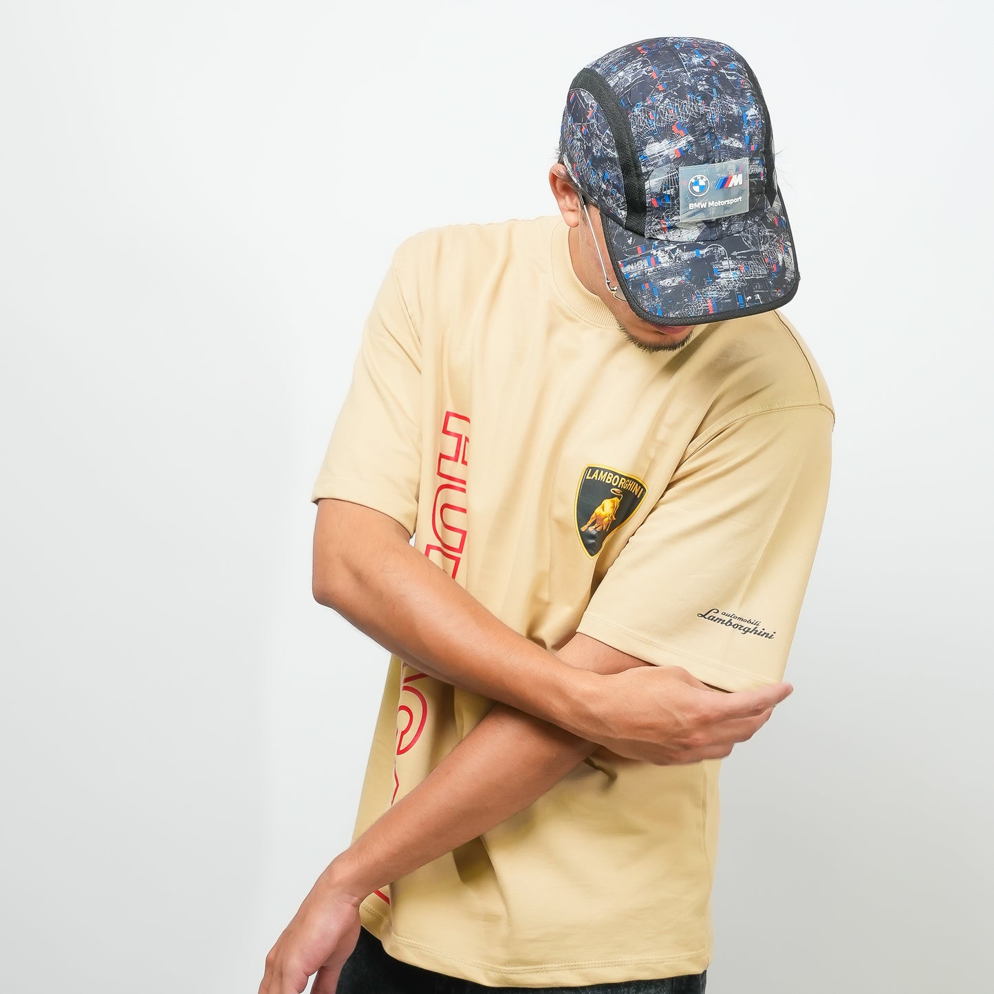 Lamborghini Huracan Oversized - 240 GSM Drop Shoulder Unisex Tee