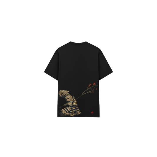 Oversized Drop Shoulder Samurai Tee | Premium Heavyweight T-Shirt