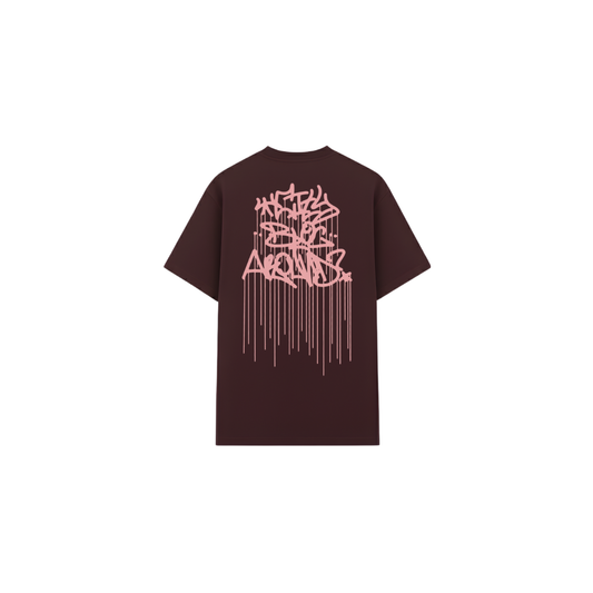 Black Distressed Typography T-Shirt - Oversized Grunge Graphic Tee