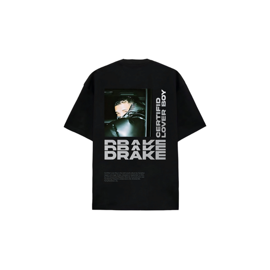 Drake Certified Lover Boy T-Shirt - Oversized Drop Shoulder Tee