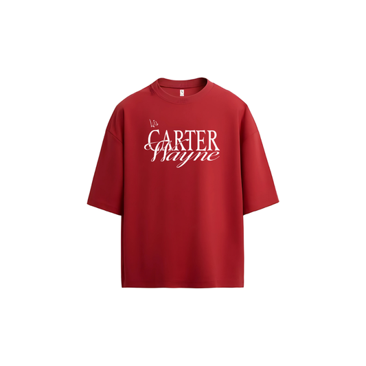 Lil Wayne Carter Printed Oversized Drop Shoulder t-shirt