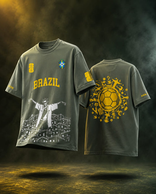 XSIT FIFA World Cup 2026 Edition | Brazil Football T-Shirt