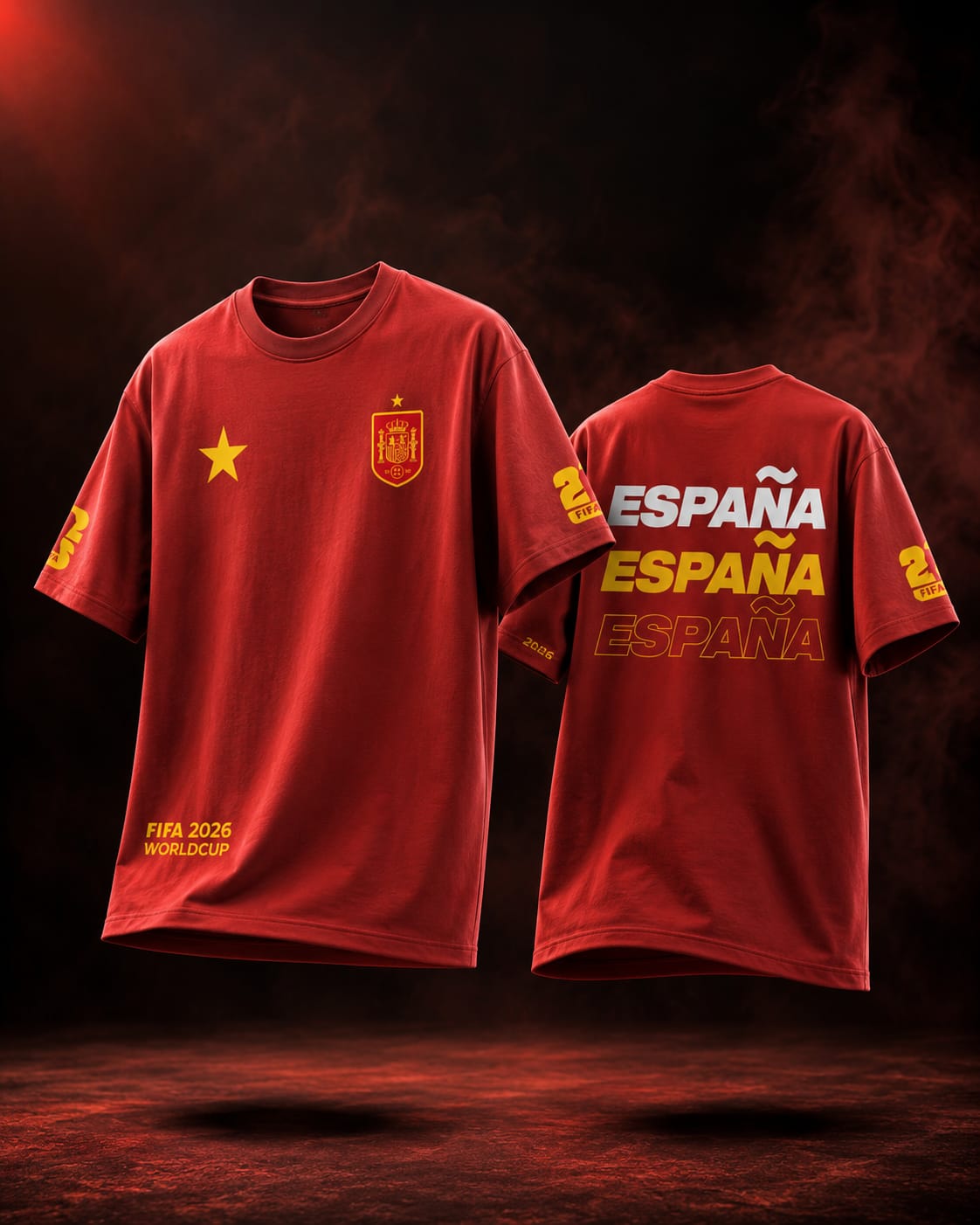 XSIT FIFA World Cup 2026 Edition: Spain Football T-Shirt