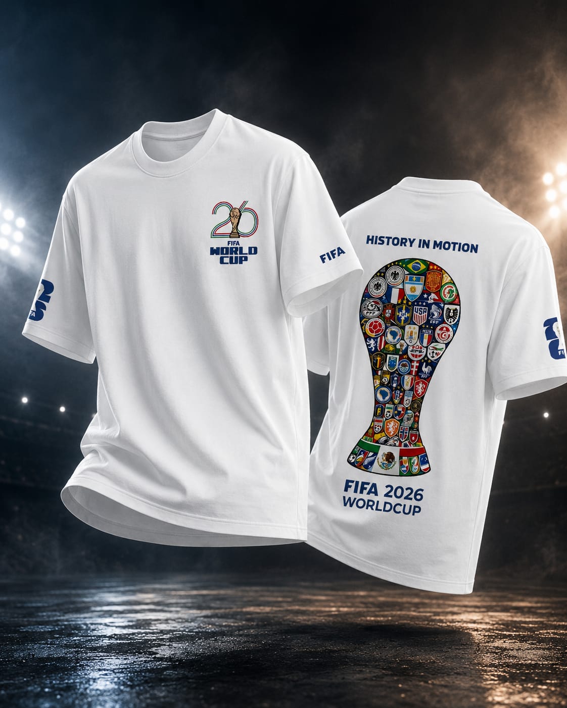 XSIT FIFA World Cup 2026 Edition | History In Motion Football T-Shirt